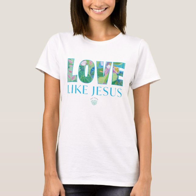 Camiseta Amor como Jesús (Anverso)