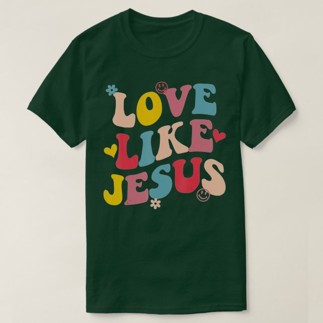 Camiseta Amor como Jesús (1) (Diseño del anverso)