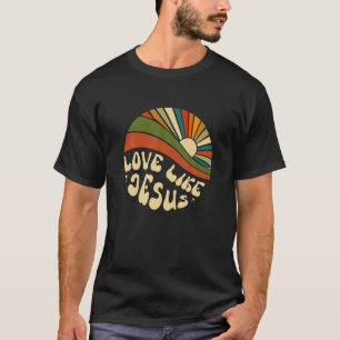 Camiseta Amor Como Jesús Atardecer Diablos Religiosos Diver