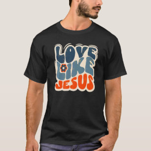 Camiseta Amor como Jesús Biblia Verse religión cristiana