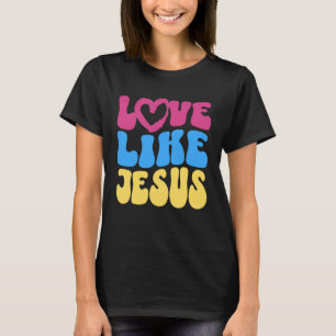 Camiseta Amor Como Jesús Cristiano Diciendo Cita Positiva V
