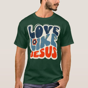 Camiseta amor como jesus cristiano religioso (5)