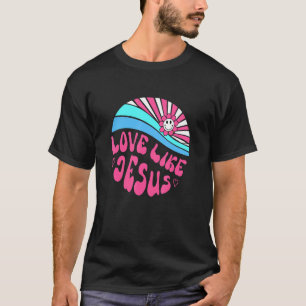 Camiseta Amor Como Jesús Daisy Sunset Dios Religioso Christ