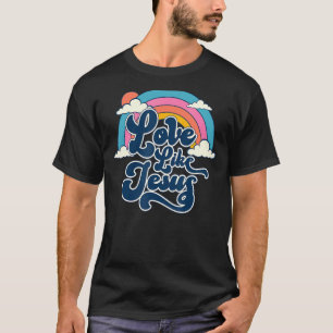 Camiseta Amor Como Jesús Dios Cristiano Palabras En La Espa
