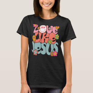 Camiseta Amor Como Jesús Dios Religioso Palabras Cristianas