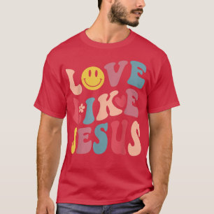 Camiseta Amor Como Jesús Dios Religioso Palabras Cristianas