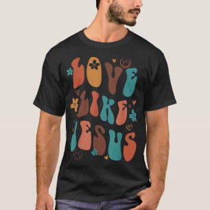 Camiseta Amor Como Jesús Dios Religioso Palabras Cristianas