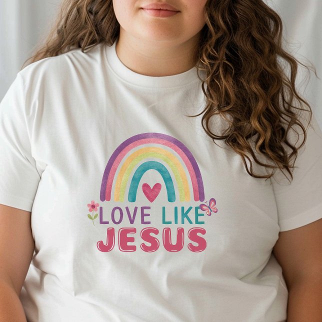 Camiseta Amor Como Jesús, Fe Inspirada, (Subido por el creador)