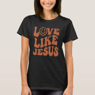 Camiseta Amor Como Jesús Mujeres Cristianas Niños Aparatos