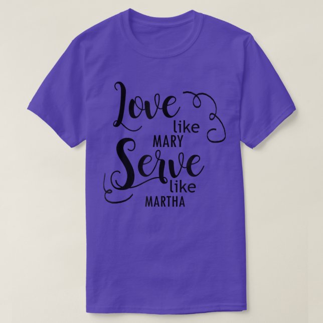 Camiseta Amor como María Sirve Como Marth (Diseño del anverso)