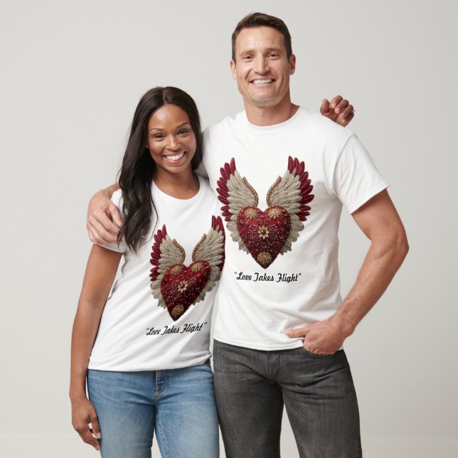 Camiseta “Amor con Alas” (Unisexo)
