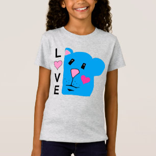 Camiseta Amor Con Chicas De Chipmunk Cute Tee