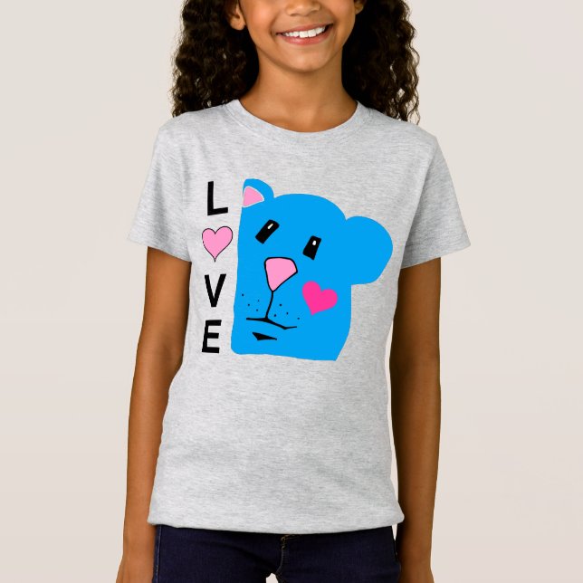 Camiseta Amor Con Chicas De Chipmunk Cute Tee (Anverso)