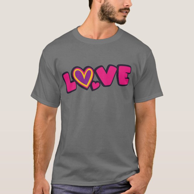 Camiseta Amor con todo tu corazón (Anverso)