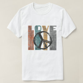 Camiseta Amor Con Una Señal De Paz