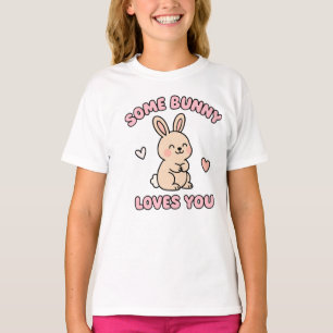 Camiseta Amor conejito kawaii - animal pastel adorable