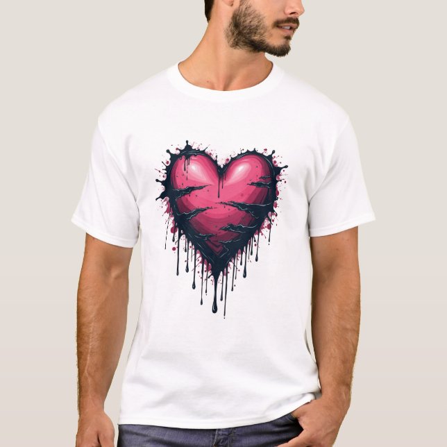 Camiseta amor contaminado (Anverso)