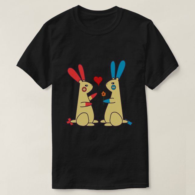 Camiseta Amor conyugal - Plusle y Minun .png (Diseño del anverso)