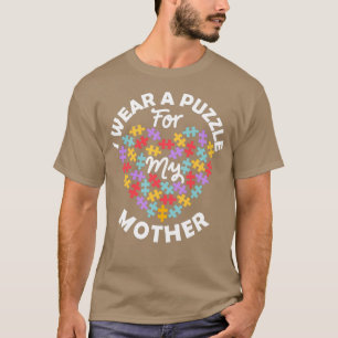 Camiseta Amor Corazón Autismo Conciencia Que Uso Una Madre