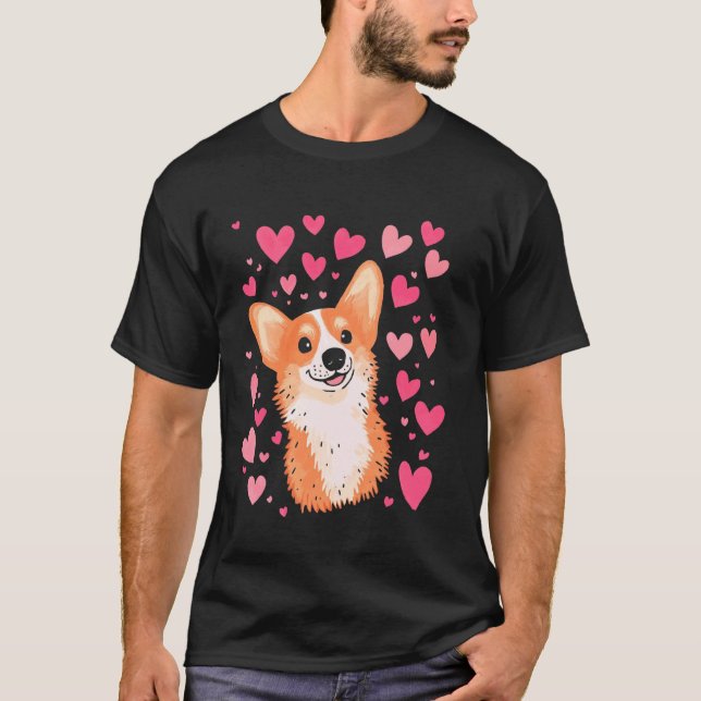 Camiseta Amor Corgi (Anverso)