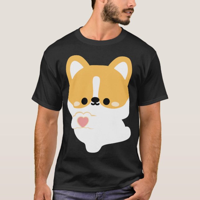 Camiseta Amor Corgi (Anverso)