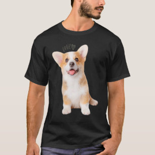 Camiseta Amor Corgi Es Mamá Perro Papá Cachorro Mascota Muj