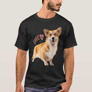 Camiseta Amor Corgi Es Mamá Perro Papá Cachorro Mascota Muj