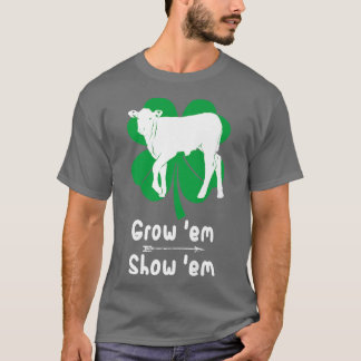 Camiseta Amor Creciendo Calf, Mostrando Costum Ganadero