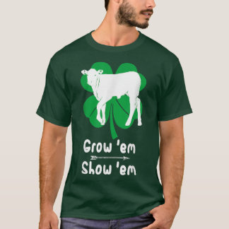 Camiseta Amor Creciendo Calf, Mostrando Costum Ganadero