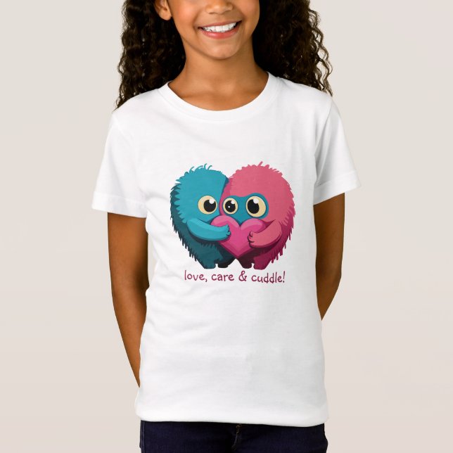 Camiseta Amor, Cuidados y Cuidados (Anverso)