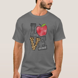 Camiseta Amor De 6º Grado De Vuelta A La Escuela Sexto Grad