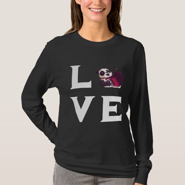 Camiseta Amor de acordeón (Anverso)