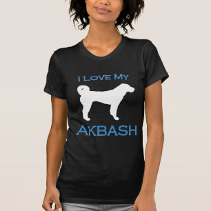 Camiseta Amor de Akbash - azul