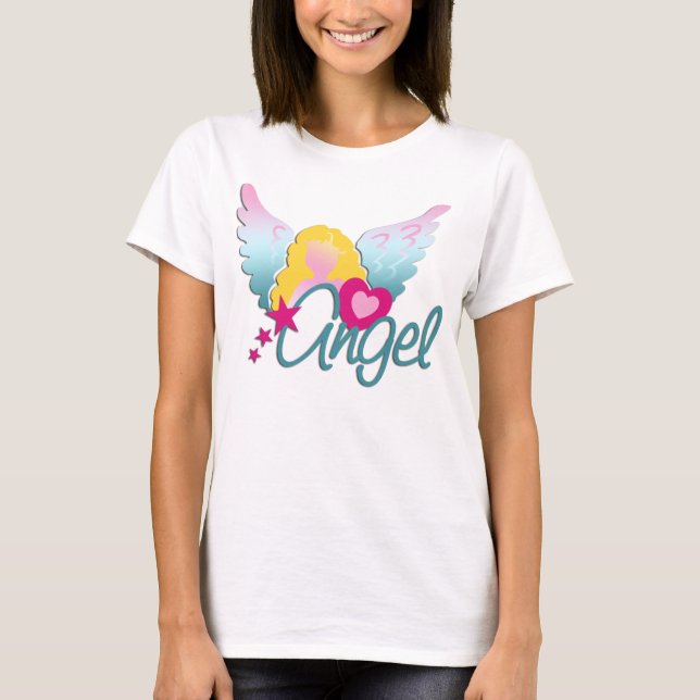 Camiseta Amor de Ángeles (Anverso)