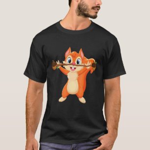 Camiseta Amor de animal del bosque de ardilla Poder Mejor a