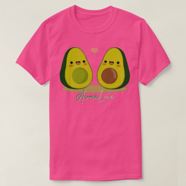 Camiseta amor de avoca (Diseño del anverso)