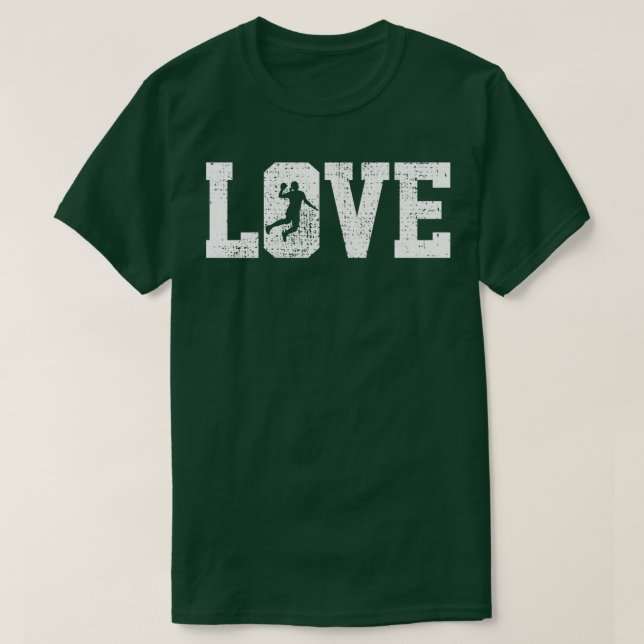 Camiseta Amor de balonmano 2 (Diseño del anverso)