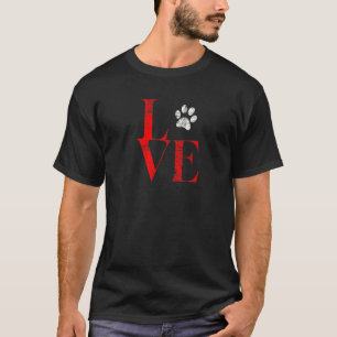 Camiseta Amor de bebé de pelo de perro y gato
