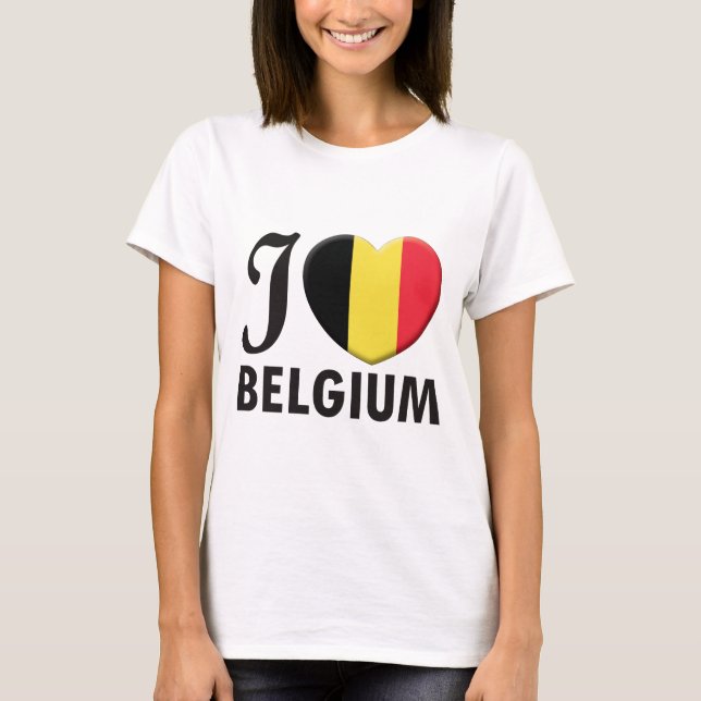 Camiseta Amor de Bélgica (Anverso)