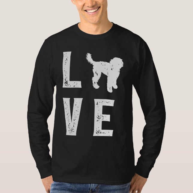 Camiseta Amor de Bernedoodle  1 (Anverso)