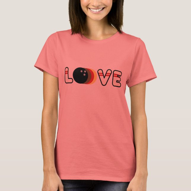 Camiseta Amor de boliche (Anverso)