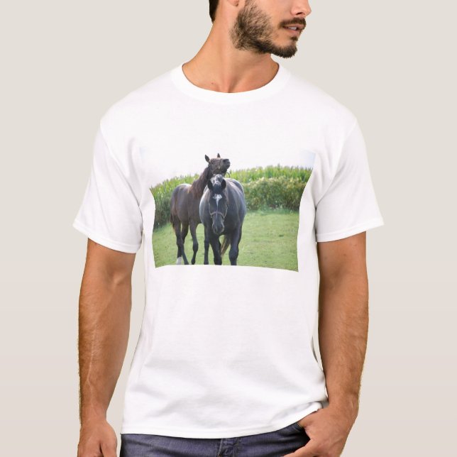 Camiseta Amor de caballo (Anverso)