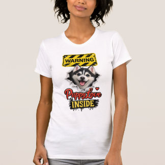 Camiseta Amor de cachorro en San Valentín