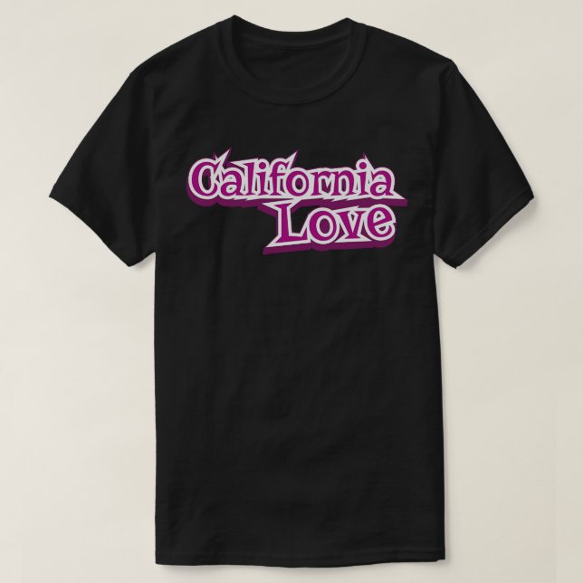Camiseta Amor de California (Diseño del anverso)