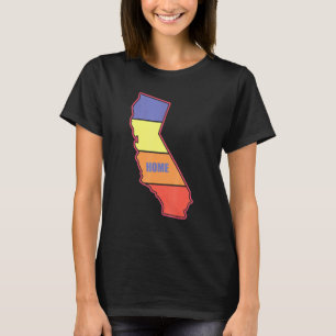 Camiseta Amor de California Orgullo Retro Vintage Hogar Est