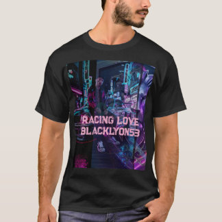 Camiseta Amor de carreras negro Lyon 53