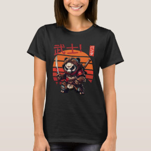 Camiseta Amor de Chicos Samurái Panda Retro
