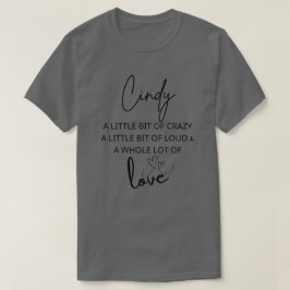 Camiseta Amor de cintura