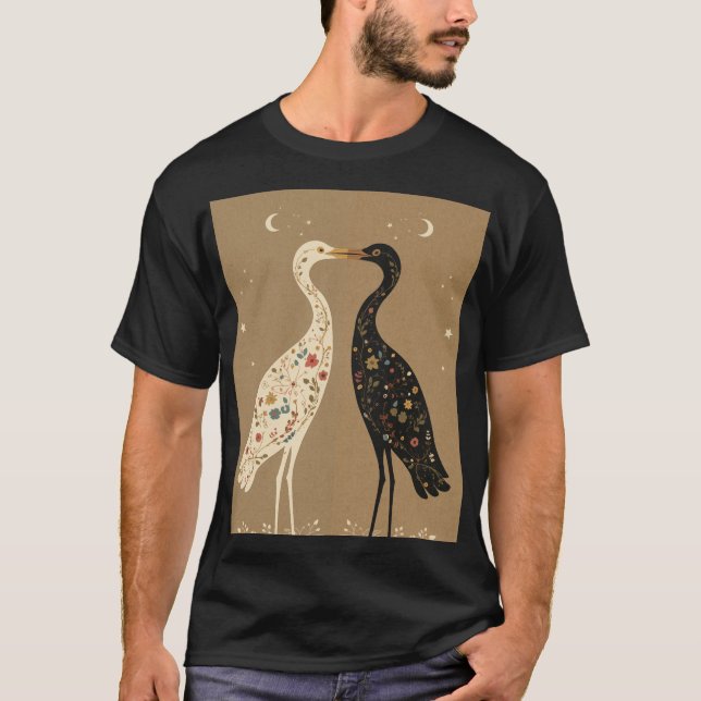 Camiseta amor de cisne (Anverso)