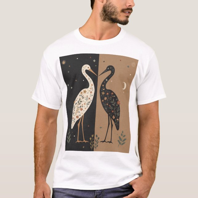 Camiseta amor de cisne (Anverso)